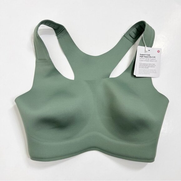 lululemon athletica Other - Lululemon NWT Go Further Bra with Support Code Technology Grey Eucalyptus